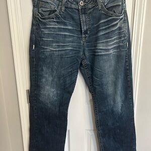Salvage Men's Blue Denim Jeans